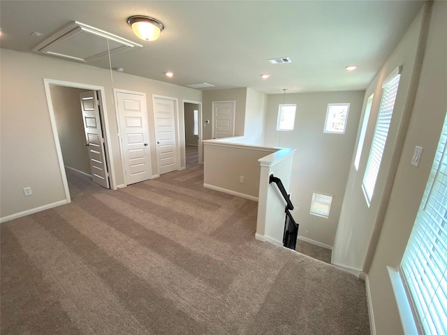 spare room with carpet flooring