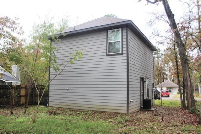 view of home's exterior