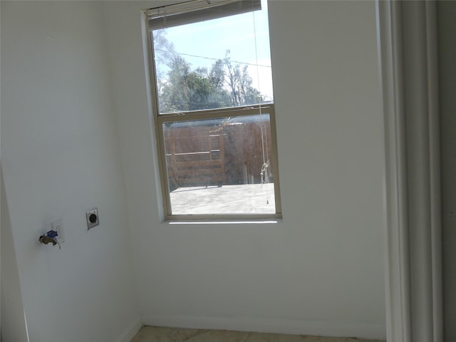 interior space with plenty of natural light