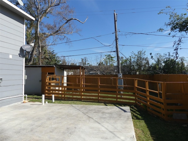 view of patio / terrace