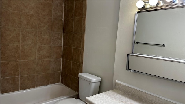 7204 Crownwest St Unit 7204, Houston, TX 77072 - full bathroom featuring toilet and bathtub / shower combination