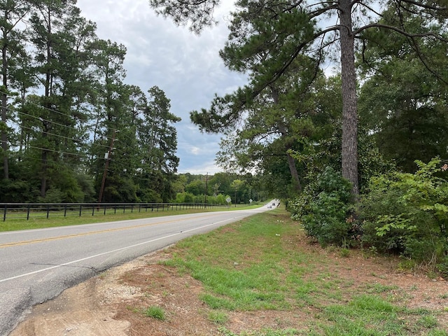 view of road