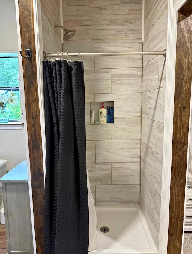 1000 Fm 224th Rd, Coldspring, TX 77331 - full bathroom with a stall shower