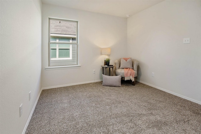 unfurnished room with carpet