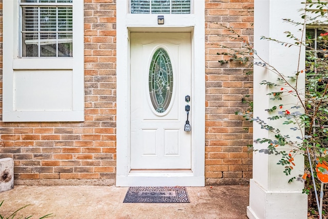 view of entrance to property