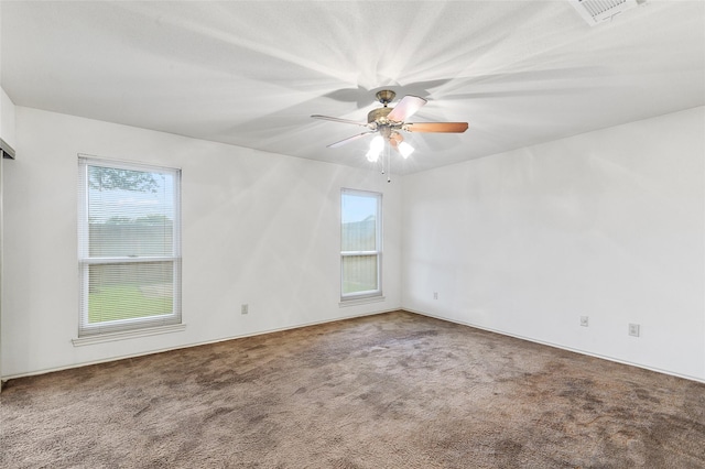 spare room with carpet floors