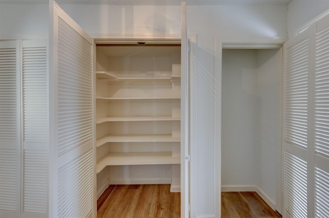 view of closet