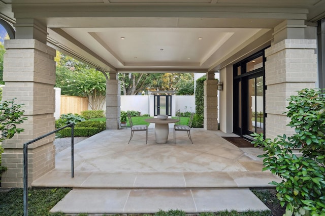 view of patio / terrace