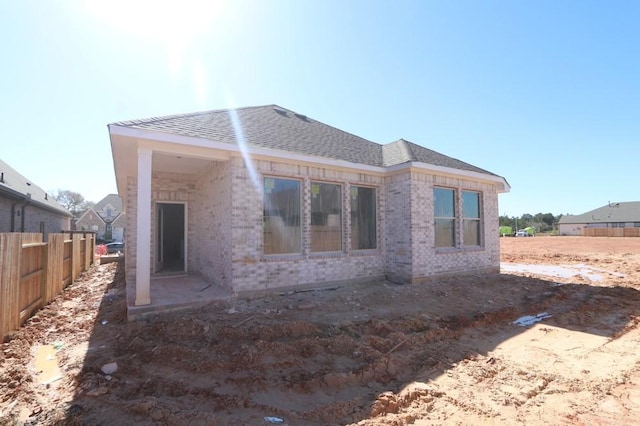 view of rear view of house