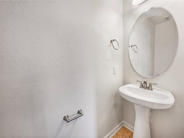 bathroom featuring tile patterned floors