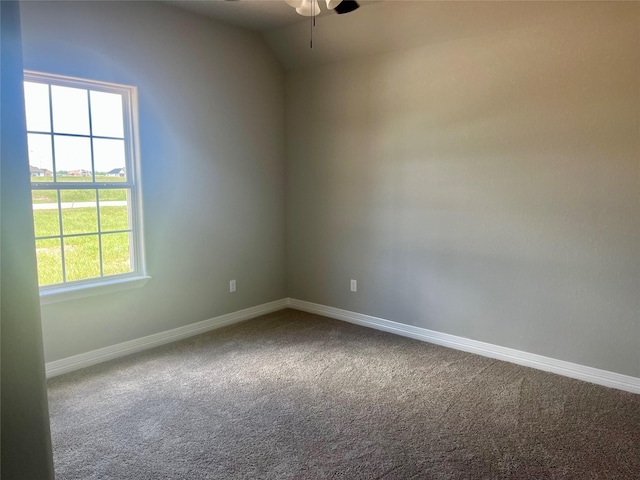 643 Longhorn Trl, Angleton, TX 77515 - carpeted spare room with ceiling fan and baseboards