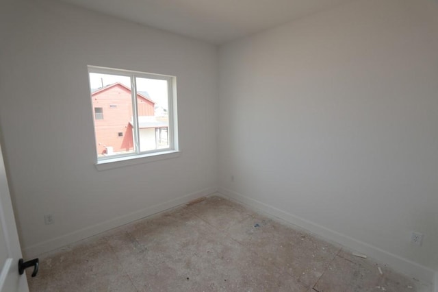 view of unfurnished room