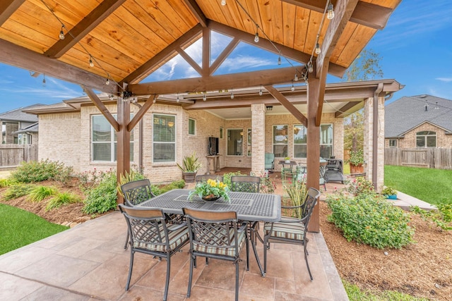 view of patio / terrace