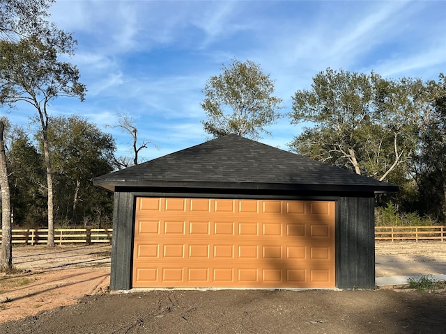 24555 Kerry St, Hempstead, TX 77445 - view of detached garage