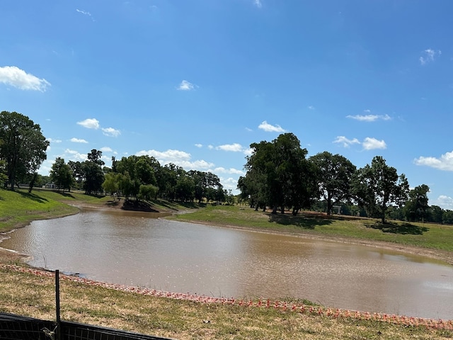 view of water feature