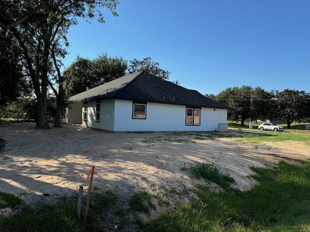 view of home's exterior