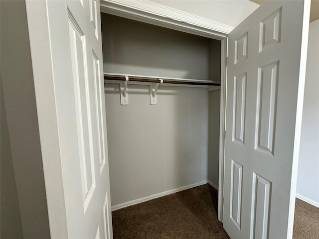 view of closet