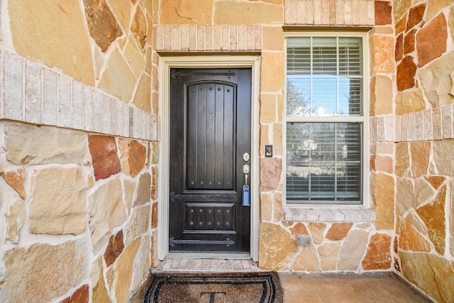 view of property entrance