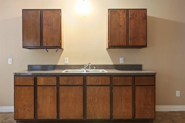 kitchen featuring sink