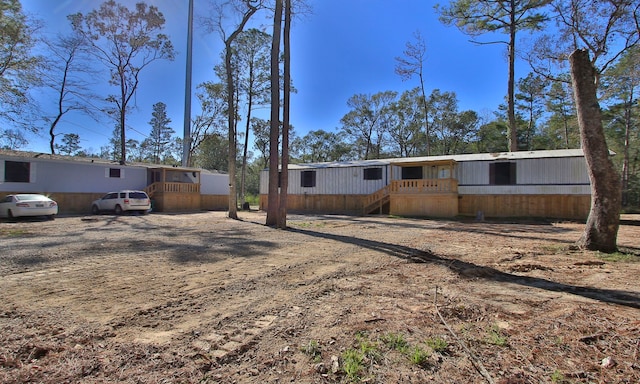 view of manufactured / mobile home