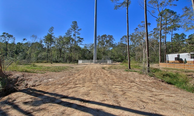 view of road