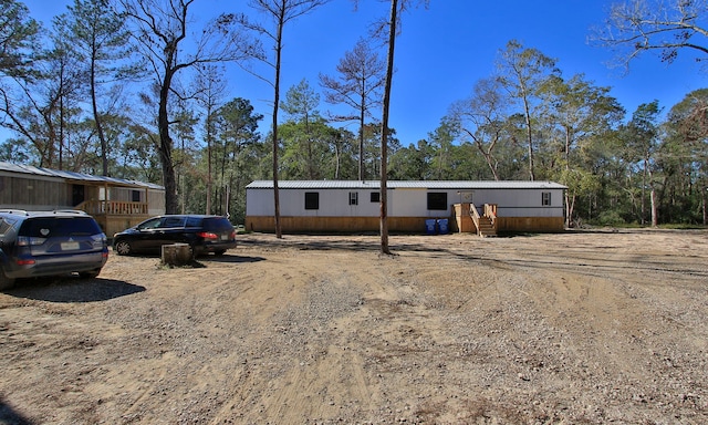 view of manufactured / mobile home