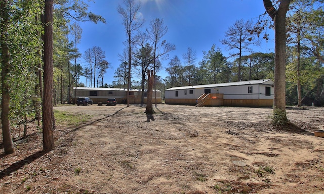 view of manufactured / mobile home