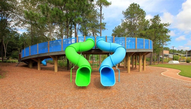 view of play area