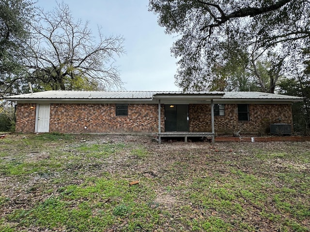 view of back of property