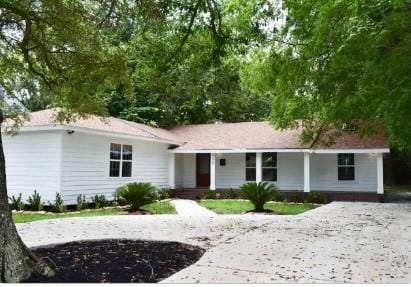 view of ranch-style home