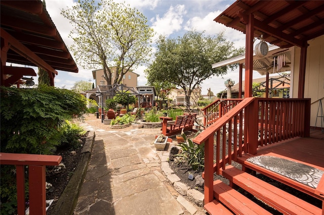 view of patio