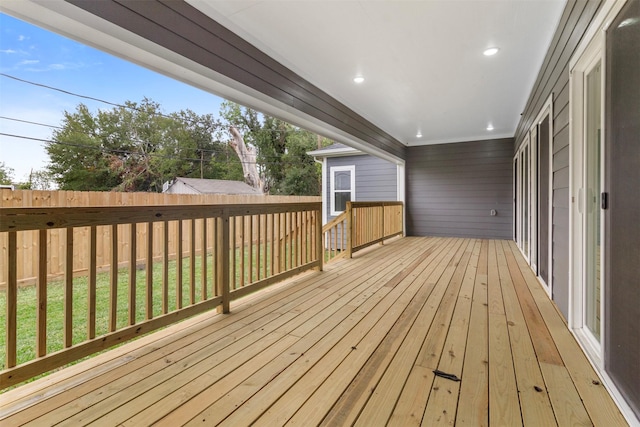 303 Kalmer St, Pasadena, TX 77502 - view of wooden deck