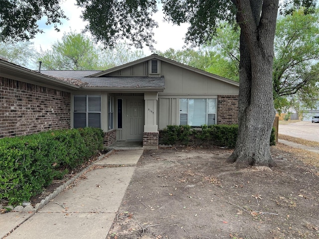 view of ranch-style house