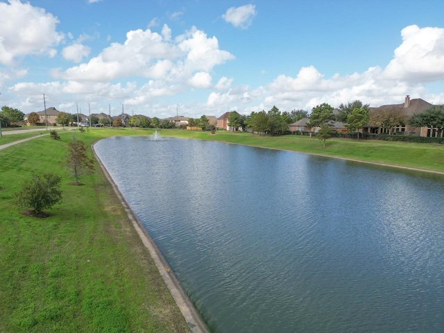 property view of water