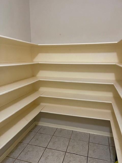 view of pantry