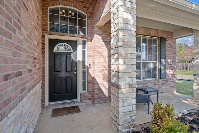 view of property entrance