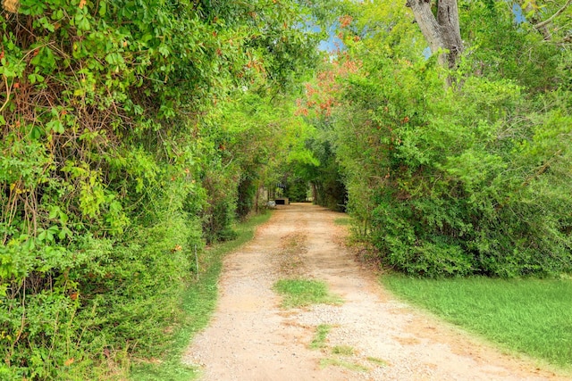 view of road