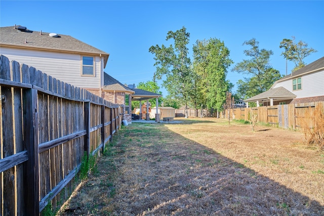 view of yard