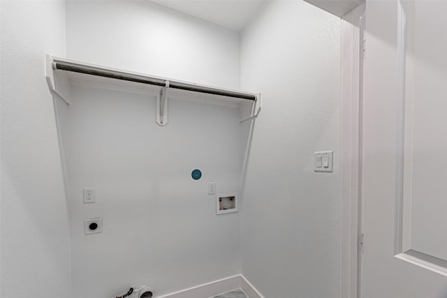 8211 Gladstone St, Houston, TX 77051 - laundry room featuring electric dryer hookup, gas dryer hookup, and washer hookup