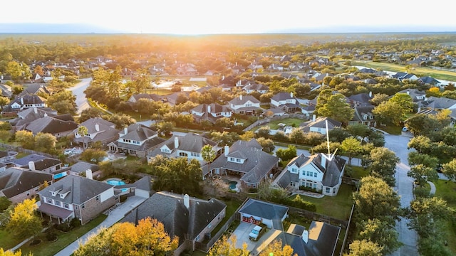 drone / aerial view