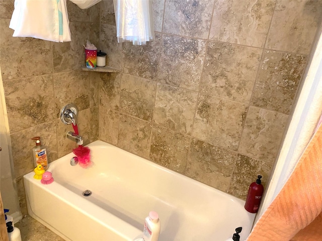 18539 Windy Knoll Way, Houston, TX 77084 - full bath featuring tub / shower combination