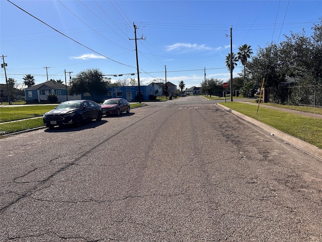 view of road