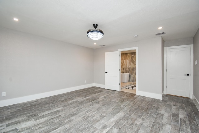 interior space featuring wood-type flooring