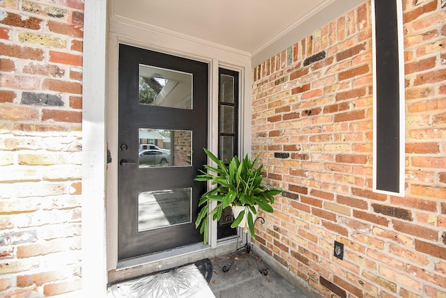 7618 Highmeadow Dr, Houston, TX 77063 - view of exterior entry featuring brick siding