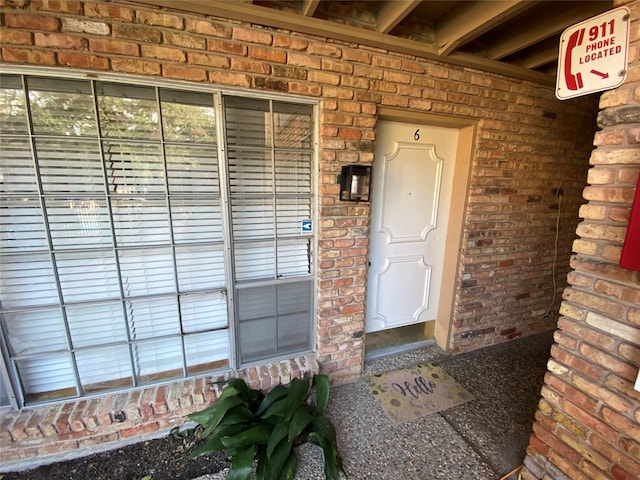 view of property entrance