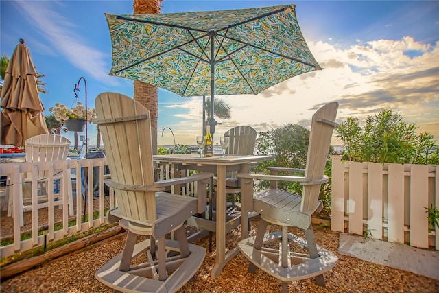 view of patio / terrace