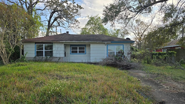 view of rear view of property