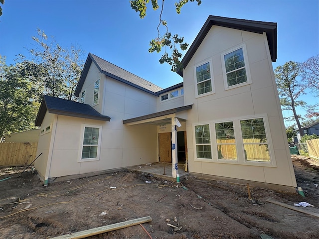 view of rear view of house