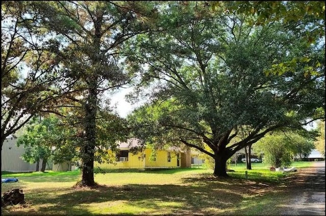 surrounding community with a lawn