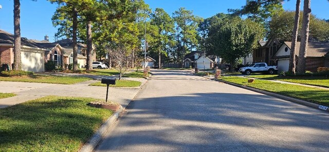 view of road